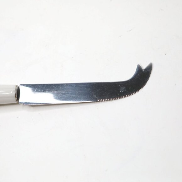 Vintage DELFT Blue Dutch Cheese Knife | Ceramic Handle Stainless Steel Blade - Picture 7 of 9